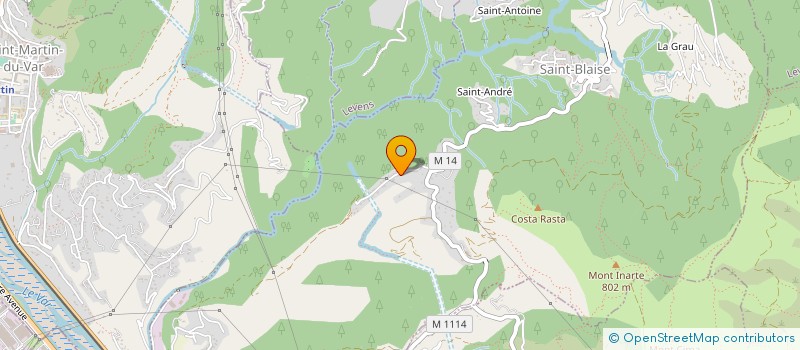 localisation de l'entreprise LOU NINA  SAINT-BLAISE