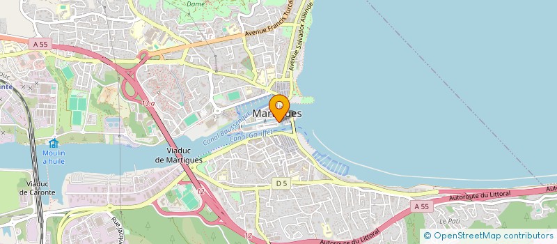 localisation de l'entreprise LOU NISSOUN DOU CANAL  MARTIGUES