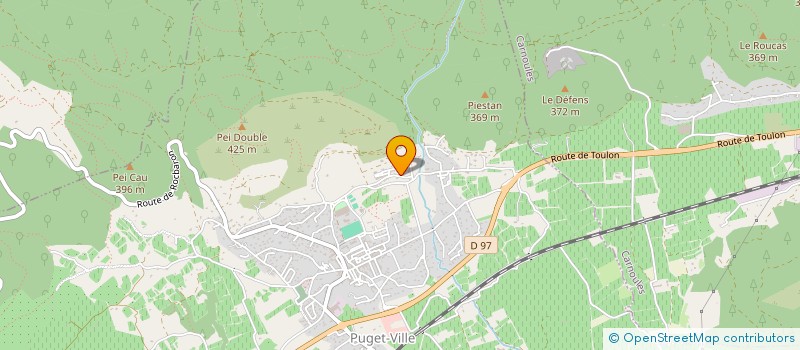 localisation de l'entreprise LOU NISTOUN  PUGET-VILLE