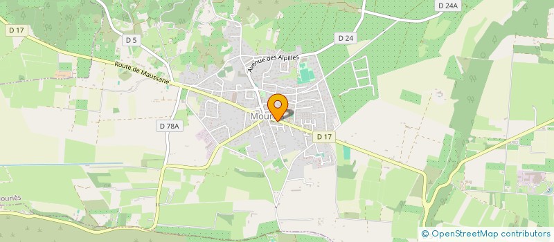 localisation de l'entreprise LOU PALAIS  MOURIES