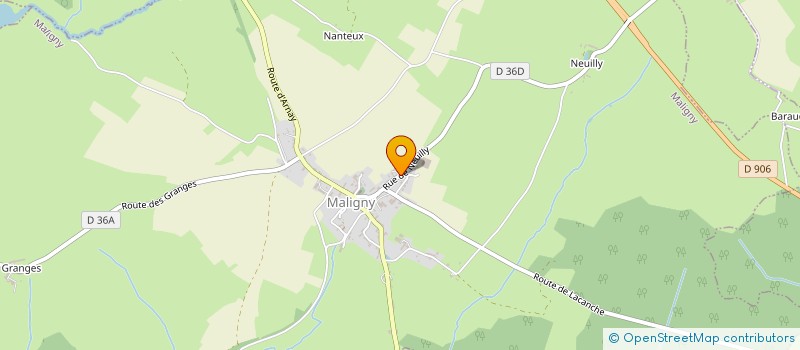 localisation de l'entreprise LOU PANTAI  MALIGNY