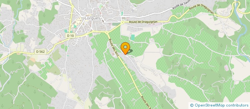 localisation de l'entreprise LOU PANTAI  LORGUES