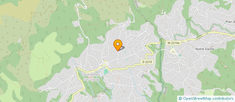 localisation de l'entreprise LOU PANTAIL à TOURRETTES-SUR-LOUP