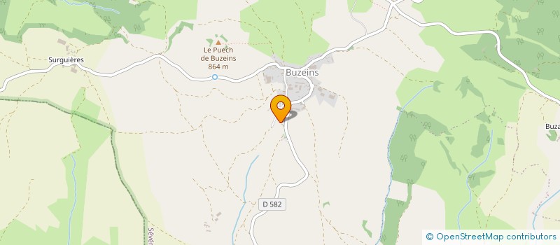 localisation de l'entreprise LOU PAOUZADOU à SEVERAC D'AVEYRON