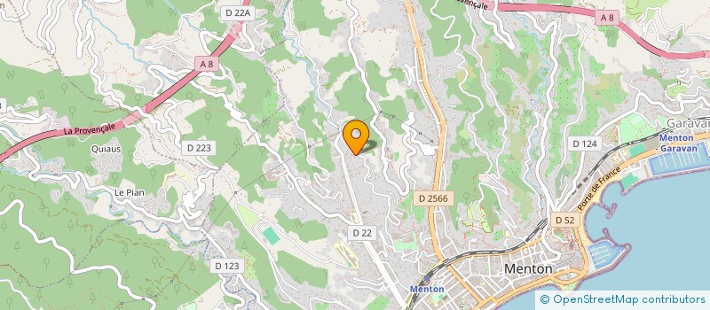localisation de l'entreprise LOU PARADOU à MENTON