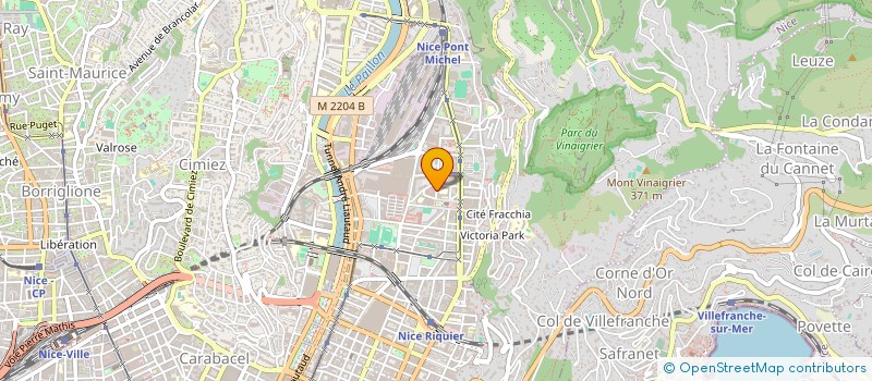 localisation de l'entreprise LOU PAREU  NICE