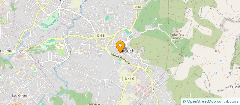 localisation de l'entreprise LOU PARPAILLOU  ALLAUCH