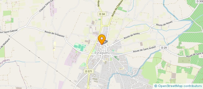 localisation de l'entreprise LOU PASTANARGUE  EYRAGUES