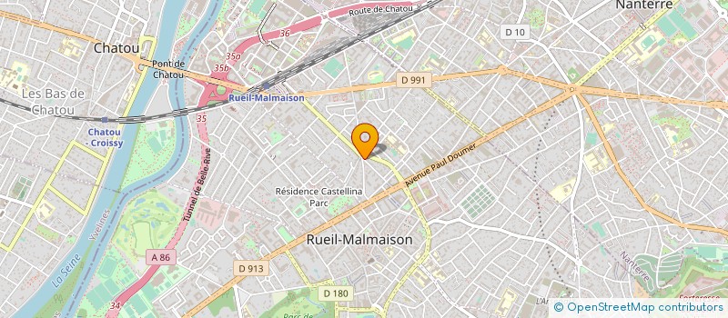 localisation de l'entreprise LOU PERRIN à RUEIL-MALMAISON