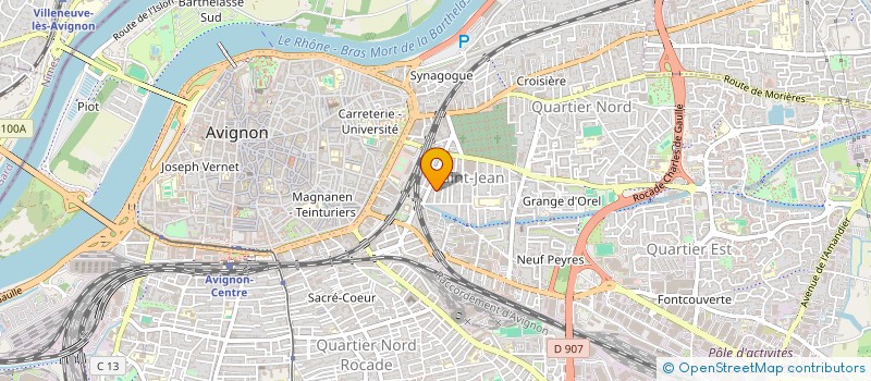 localisation de l'entreprise LOU PERTUS IVERNAU  AVIGNON