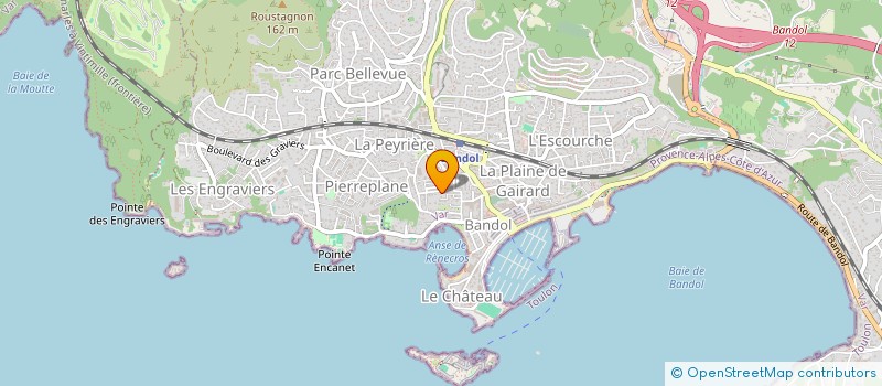 localisation de l'entreprise LOU PESCADOU  BANDOL