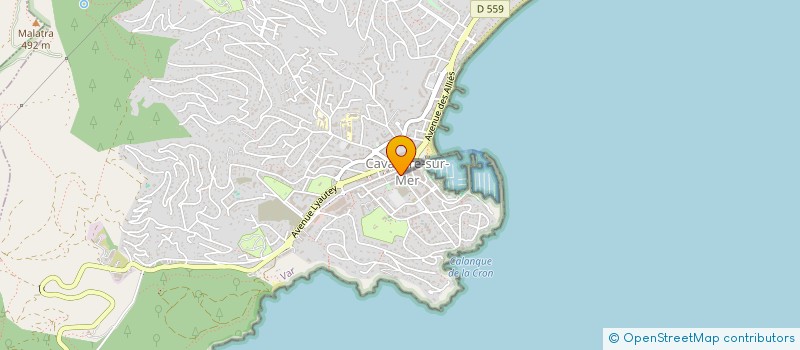 localisation de l'entreprise LOU PESCARIE à CAVALAIRE-SUR-MER