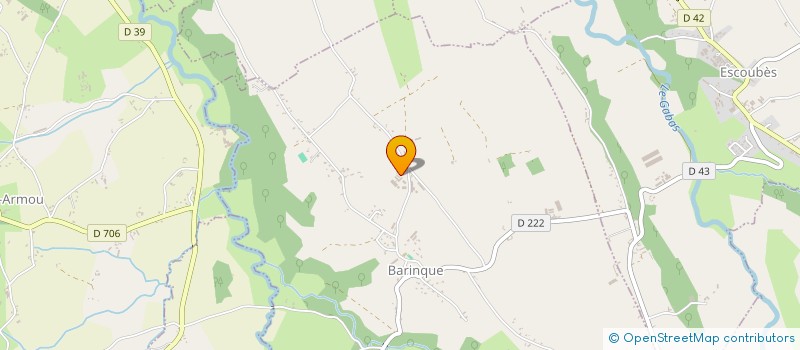 localisation de l'entreprise LOU PEYRE  BARINQUE