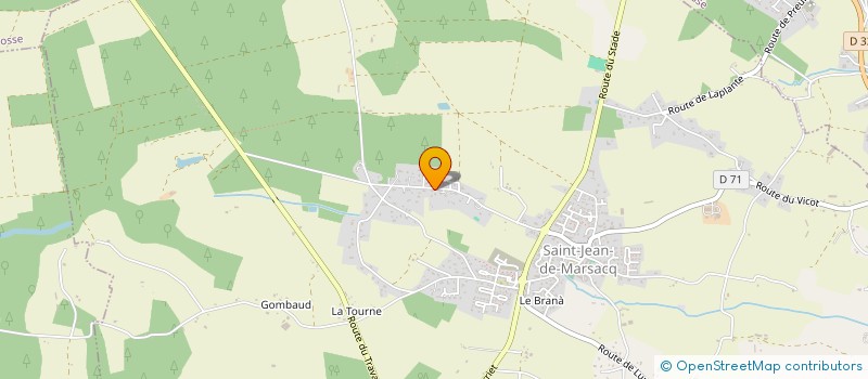 localisation de l'entreprise LOU PIGNON  SAINT-JEAN-DE-MARSACQ