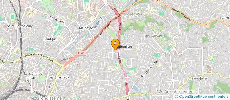 localisation de l'entreprise LOU PITCHOUN à MARSEILLE