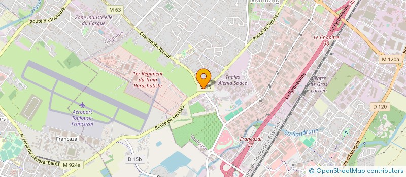 localisation de l'entreprise LOU POUNTET à TOULOUSE