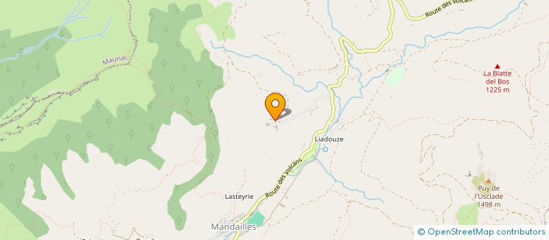 localisation de l'entreprise LOU PRA SARA à MANDAILLES-SAINT-JULIEN