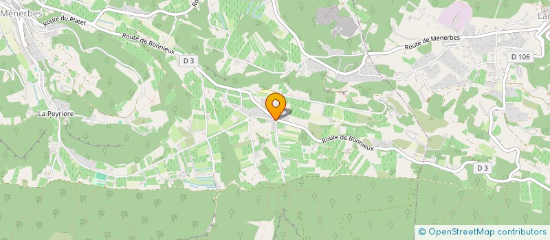 localisation de l'entreprise LOU QUENTIN  MENERBES