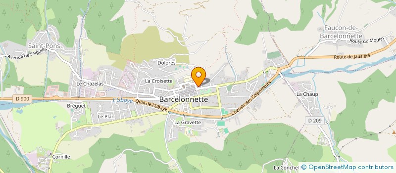 localisation de l'entreprise LOU RASTELIER à BARCELONNETTE