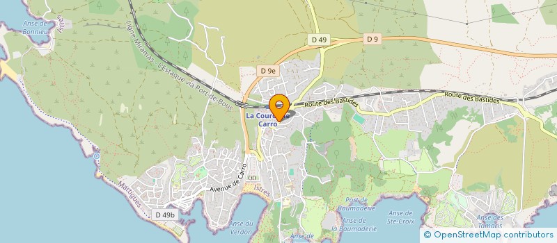 localisation de l'entreprise LOU REGALI à MARTIGUES