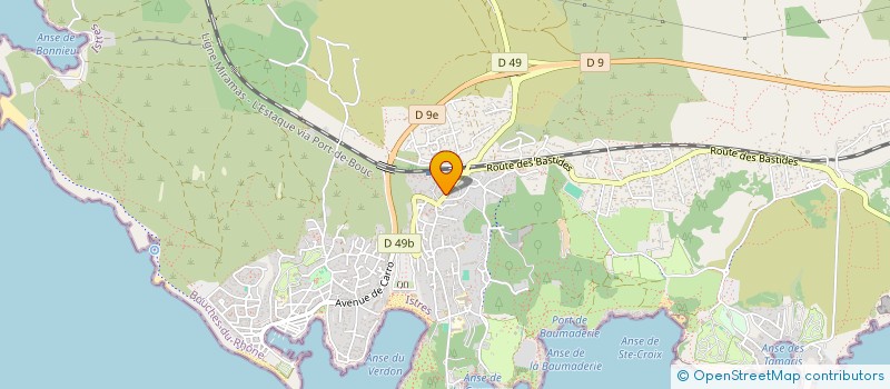 localisation de l'entreprise LOU REGALI CHEZ PAULO à MARTIGUES