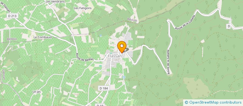 localisation de l'entreprise LOU RIGAOU à BEDOIN