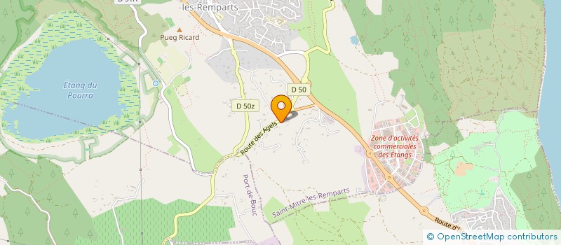 localisation de l'entreprise LOU RIGAOU  SAINT-MITRE-LES-REMPARTS