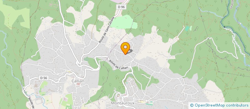 localisation de l'entreprise LOU SAMAGUI  MONTAUROUX