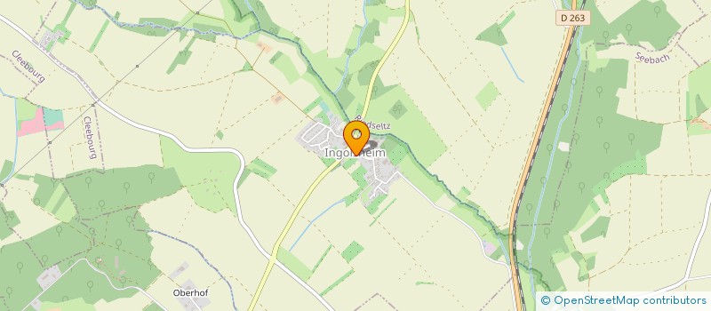 localisation de l'entreprise LOU SAS  INGOLSHEIM