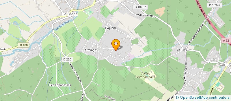 localisation de l'entreprise LOU SELVAOU  LA BREDE