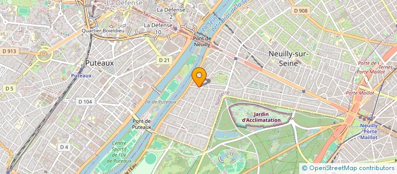 localisation de l'entreprise LOU SERVICES à NEUILLY-SUR-SEINE