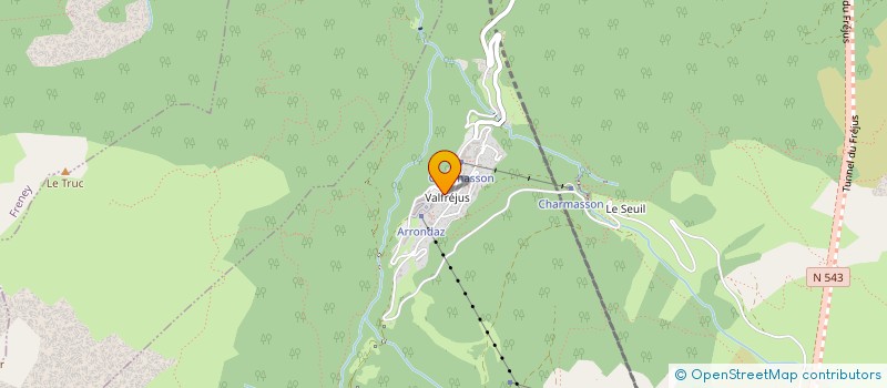 localisation de l'entreprise LOU'SERVICES IMMO à MODANE