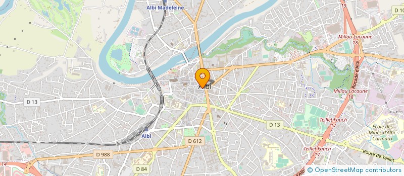 localisation de l'entreprise LOU SICRET 2 à ALBI