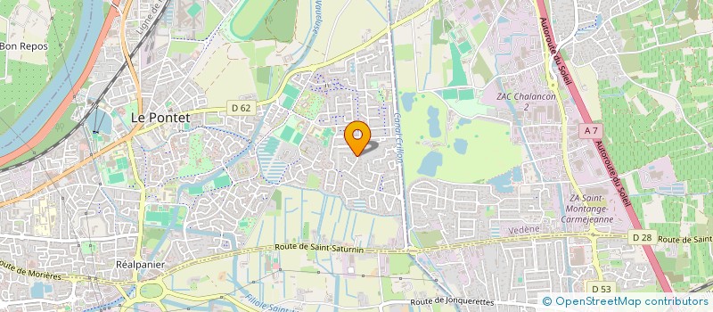 localisation de l'entreprise LOU SOLEI 68  LE PONTET