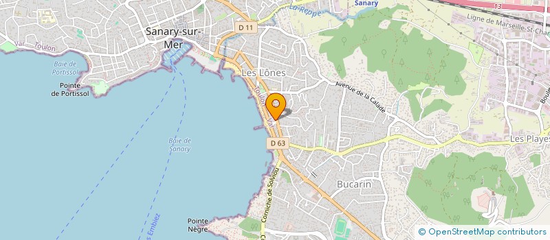 localisation de l'entreprise LOU SOLEIADOU à SIX-FOURS-LES-PLAGES