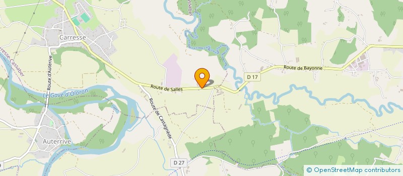 localisation de l'entreprise LOU SOU DE NOUSTE  CARRESSE-CASSABER