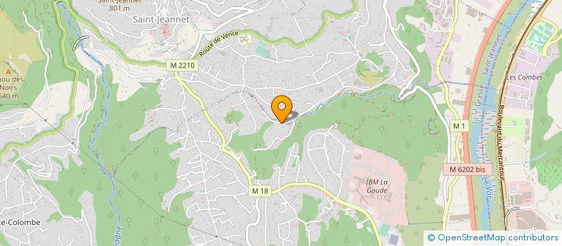 localisation de l'entreprise LOU SOULEU NISSART  LA GAUDE