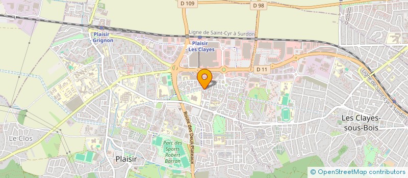 localisation de l'entreprise LOU STAR PIDA  PLAISIR