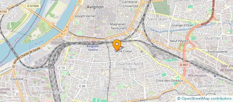 localisation de l'entreprise LOU TAPETS  AVIGNON