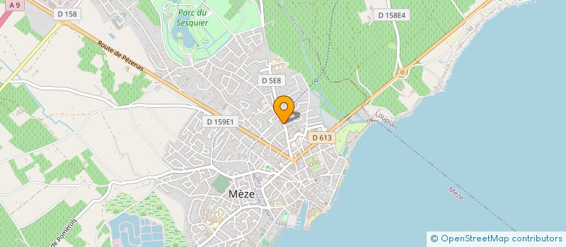 localisation de l'entreprise LOU TAVEL à MEZE