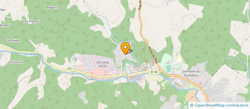 localisation de l'entreprise LOU TERRADOU  LE PLAN-DE-LA-TOUR