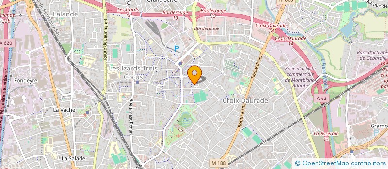 localisation de l'entreprise LOU TET - MAISON DES EPILEPSIES à TOULOUSE