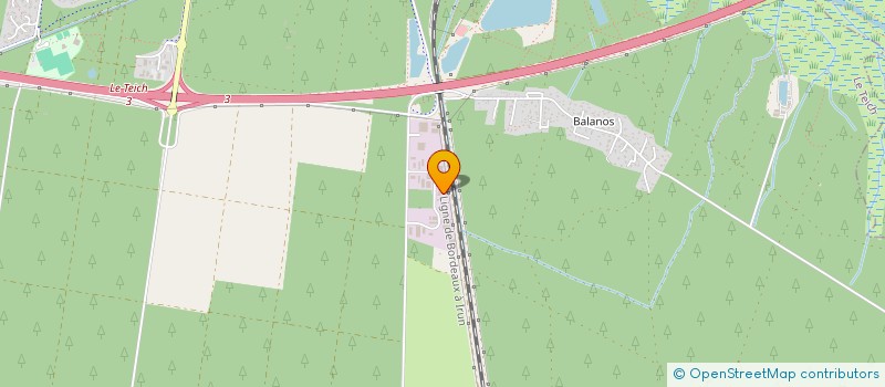 localisation de l'entreprise LOU TIOT  LE TEICH