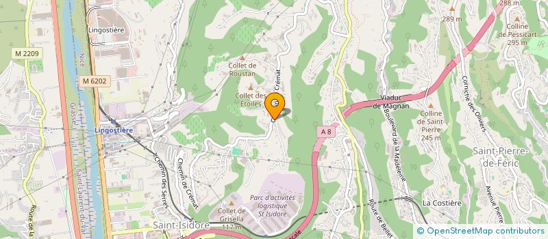 localisation de l'entreprise LOU TRIPLETA  NICE