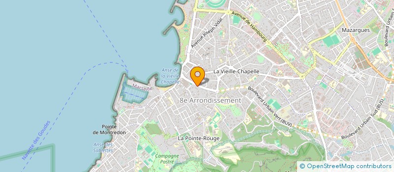 localisation de l'entreprise LOU VENT DI MAR  MARSEILLE