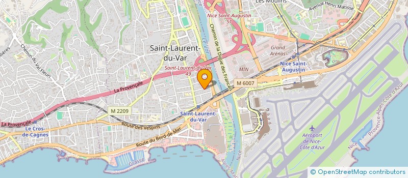 localisation de l'entreprise LOU VENTOULET à SAINT-LAURENT-DU-VAR