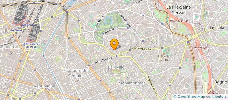 localisation de l'entreprise LOU X SARL  PARIS