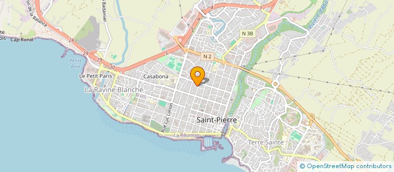 localisation de l'entreprise LOU YOGA ET PILATES à SAINT-PIERRE