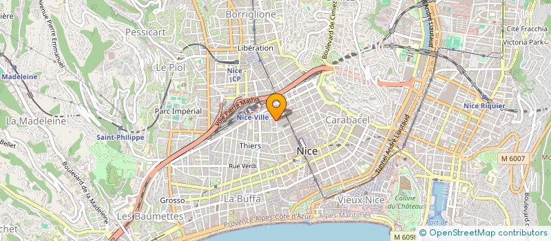 localisation de l'entreprise LOU ZODIAC à NICE