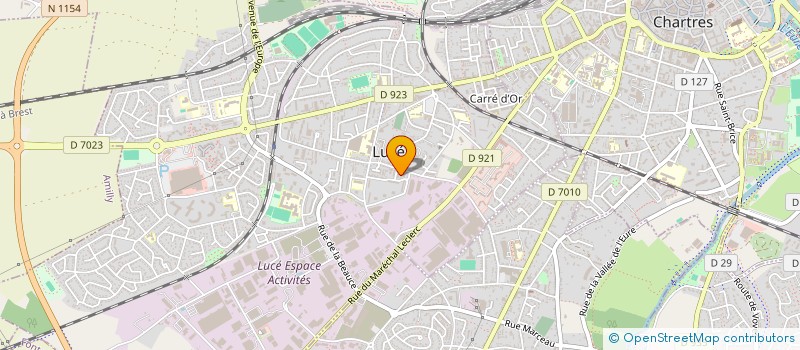 localisation de l'entreprise LOUAJRI à LUCE